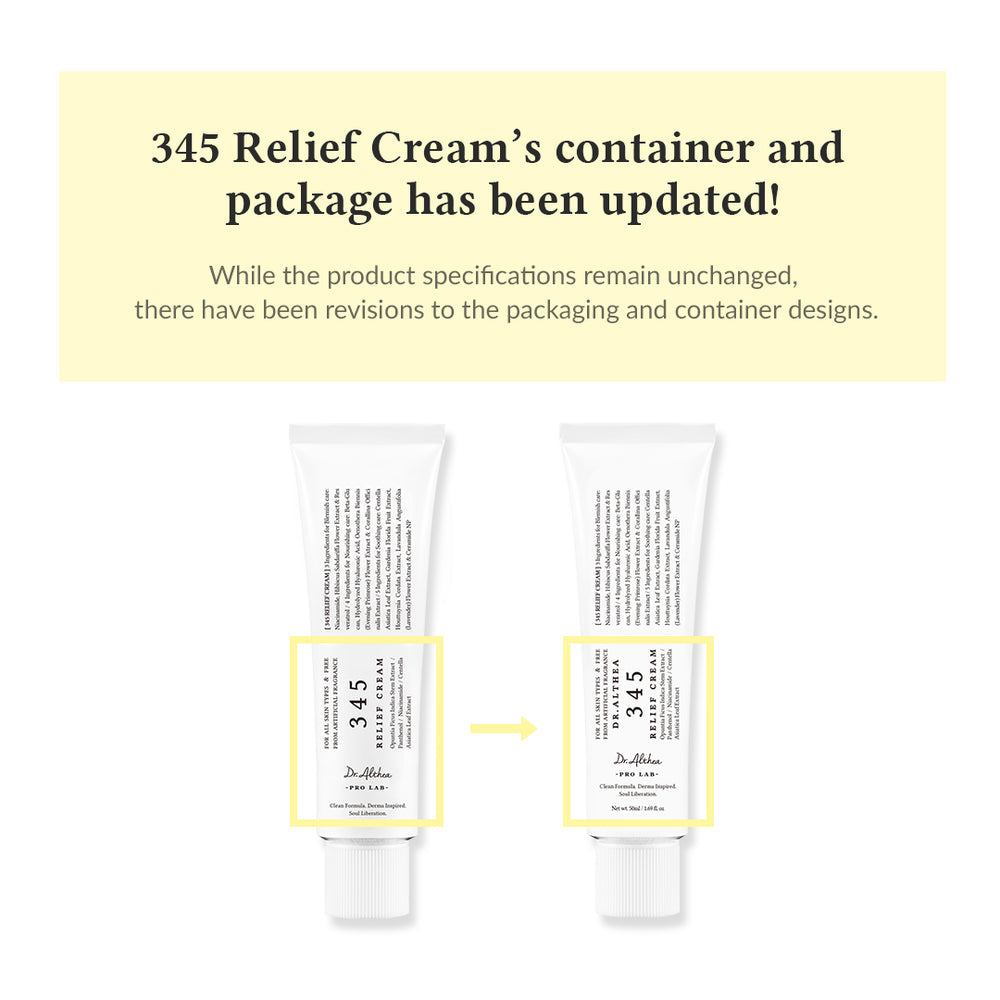Dr. Althea - 345 Relief Cream [Renewed - 50ml]