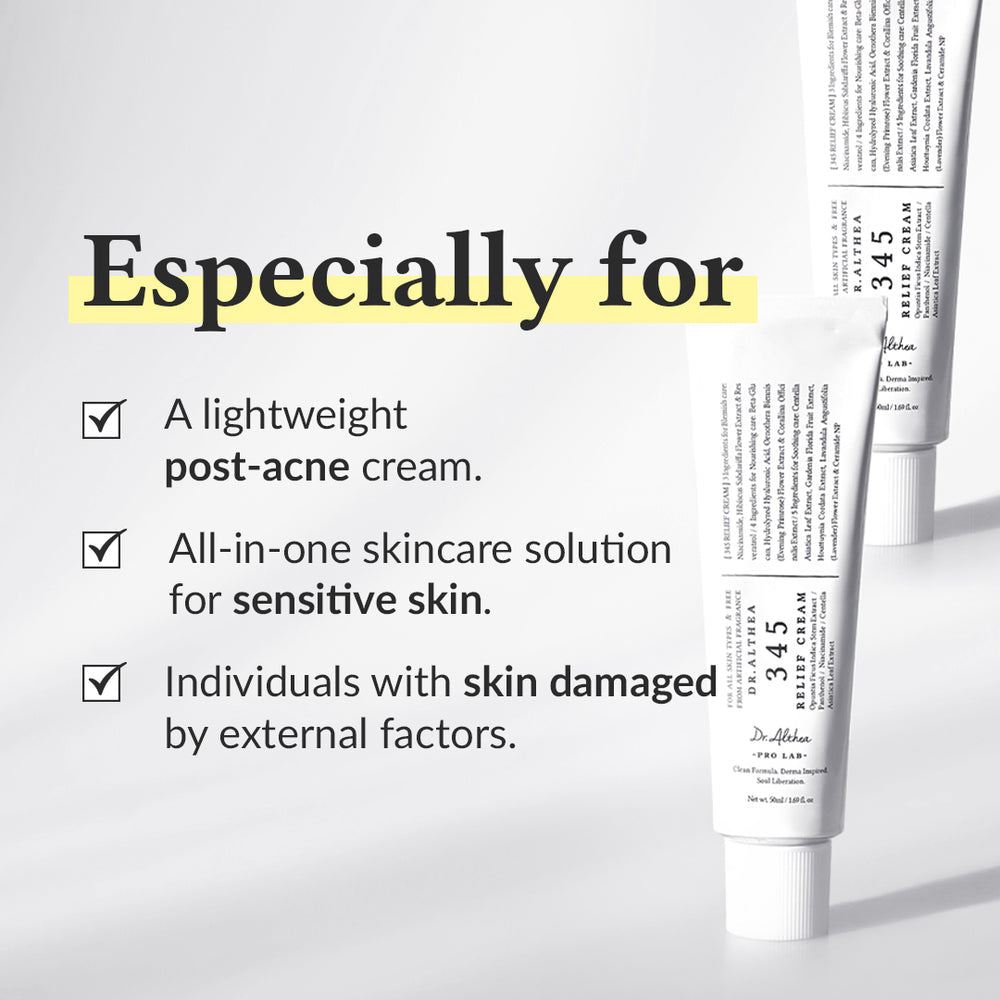 Dr. Althea - 345 Relief Cream [Renewed - 50ml]